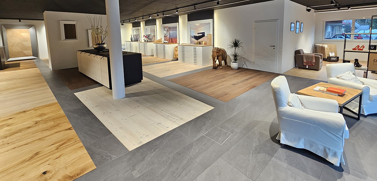 Floortrade Showroom Schindellegi 2024 Menu